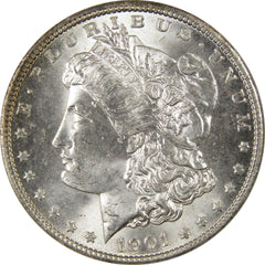 1901 O Morgan Dollar BU Choice Uncirculated Silver $1 Coin-1