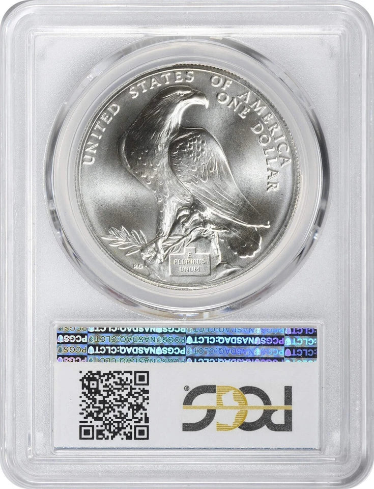 1984-S Olympic Silver Commemorative Dollar MS69 PCGS Mint State 69