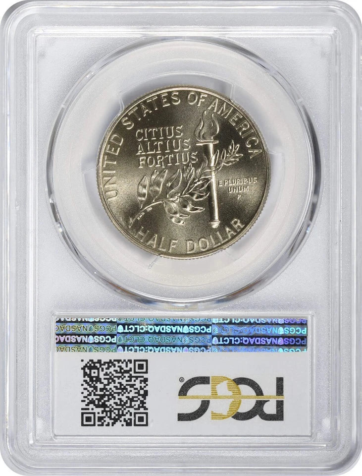 1992-P Olympic Commemorative Half Dollar MS70 PCGS-2