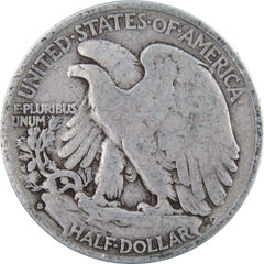 1935 S Liberty Walking Half Dollar VG Very Good 90% Silver 50c US Coin-2