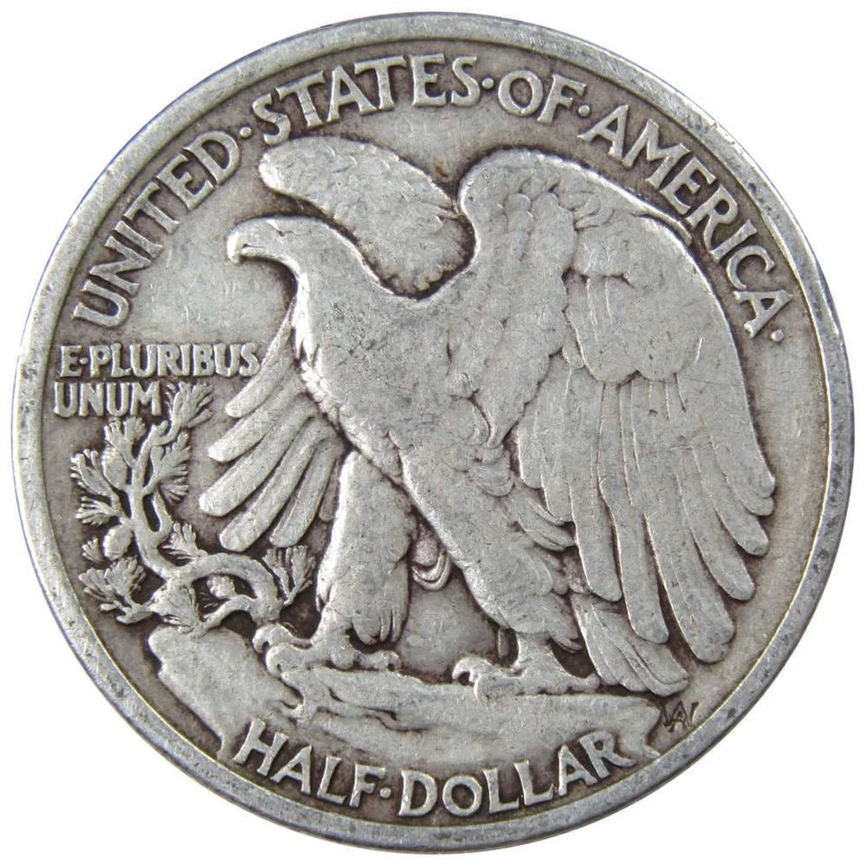 1934 Liberty Walking Half Dollar VG Very Good 90% Silver 50c US Coin Collectible-2