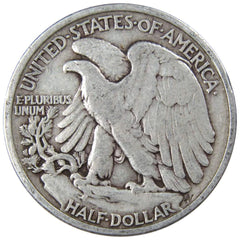 1934 Liberty Walking Half Dollar VG Very Good 90% Silver 50c US Coin Collectible-2