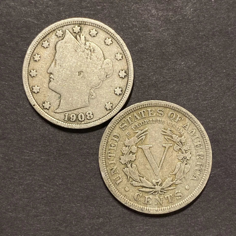 ☆ 50x Liberty Head V Nickels ☆ 5 Cent US Coins ☆ Estate Sale Lot 1883-1912 Rare☆-2