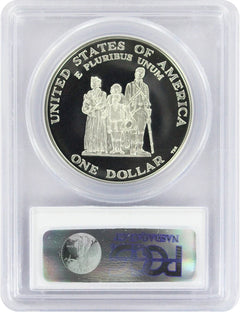 1998-S Black Patriot Crispus Attucks Silver Commemorative Dollar PR69DCAM PCGS-2