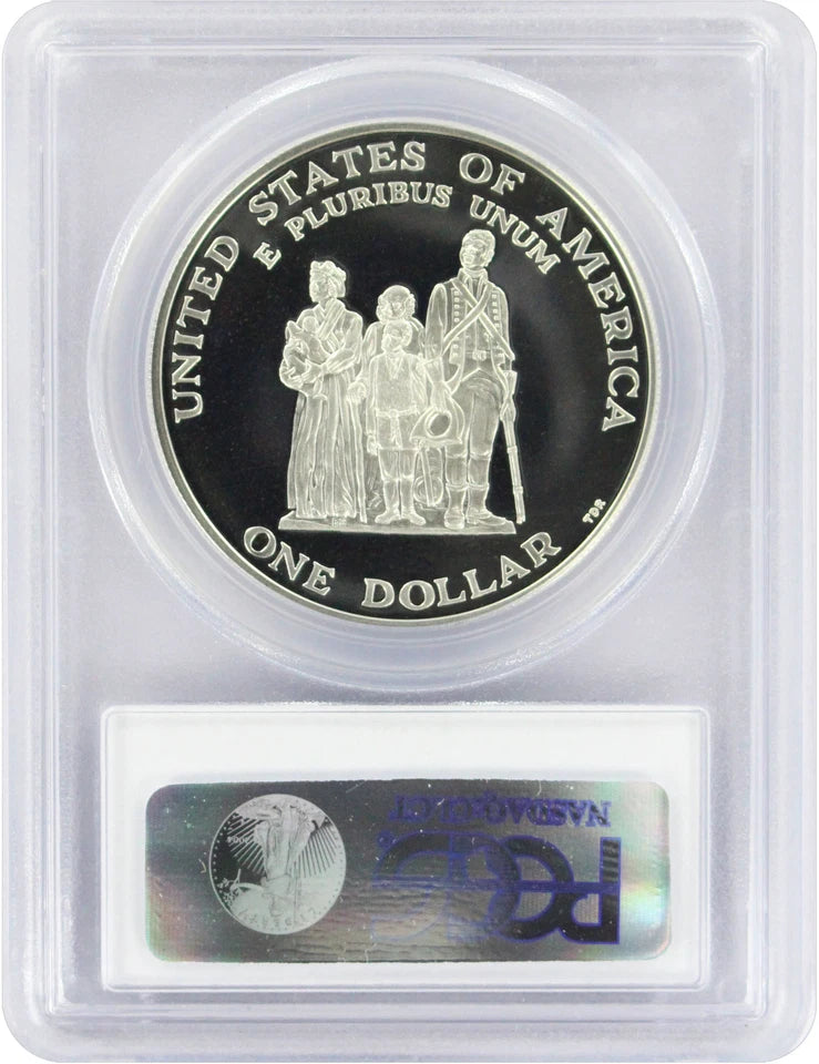 1998-S Black Patriot Crispus Attucks Silver Commemorative Dollar PR69DCAM PCGS