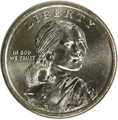 2019-D BU Sacagawea Native American Dollar 25-Coin Roll-2