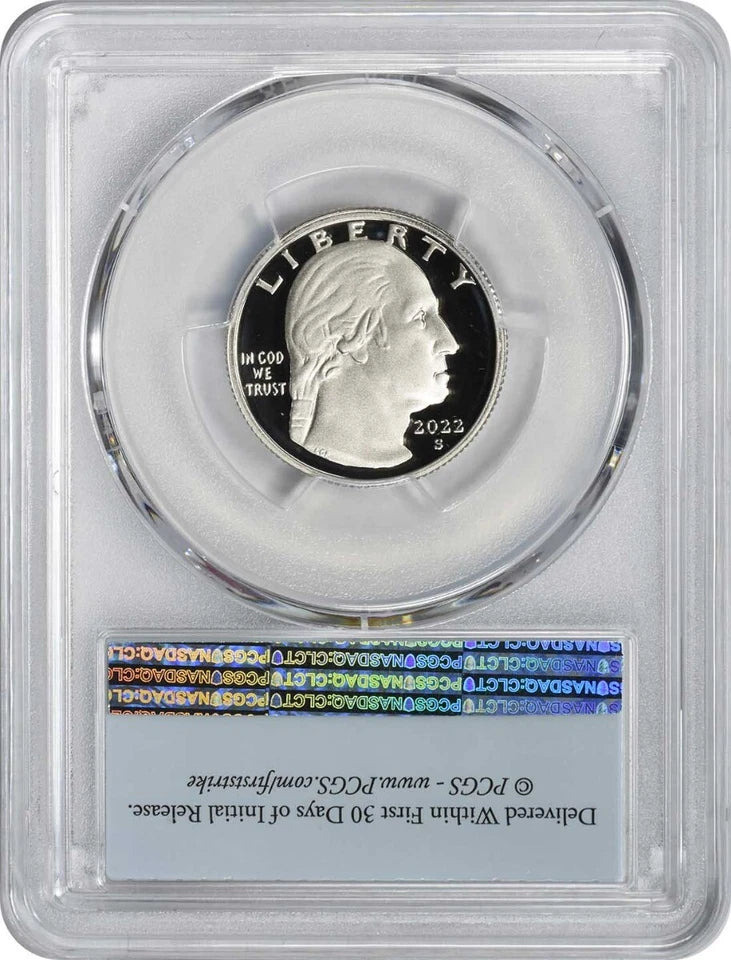 2022-S Dr. Sally Ride American Women Washington Quarter PR70DCAM FS PCGS-2
