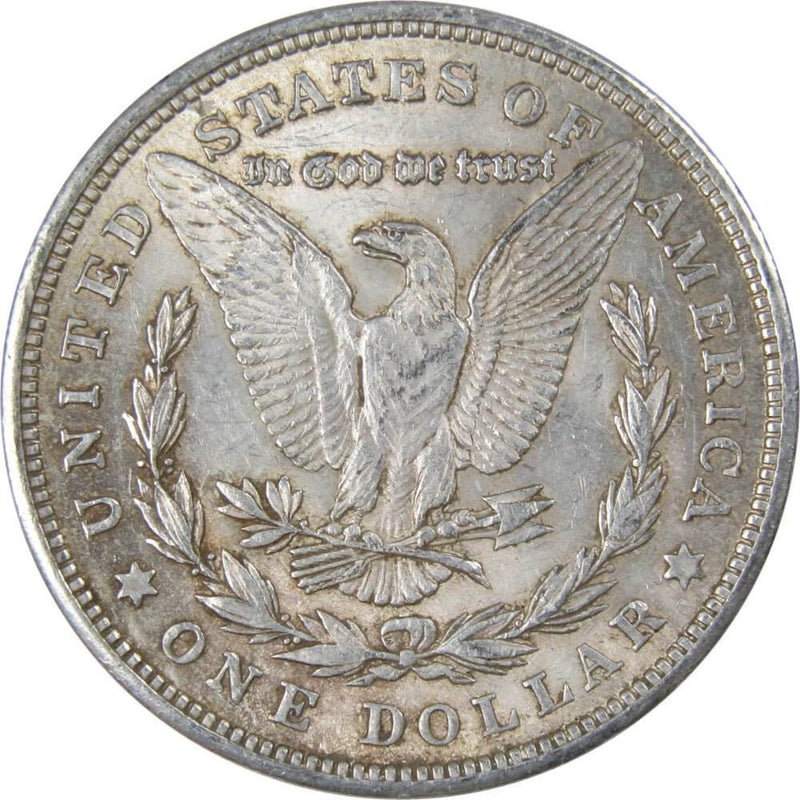 1921 Morgan Dollar AU About Uncirculated 90% Silver $1 US Coin Collectible-2