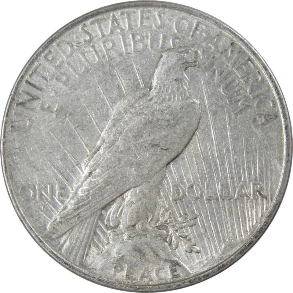 1922 D Peace Dollar XF EF Extremely Fine 90% Silver $1 US Coin Collectible-2
