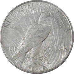 1922 D Peace Dollar XF EF Extremely Fine 90% Silver $1 US Coin Collectible-2