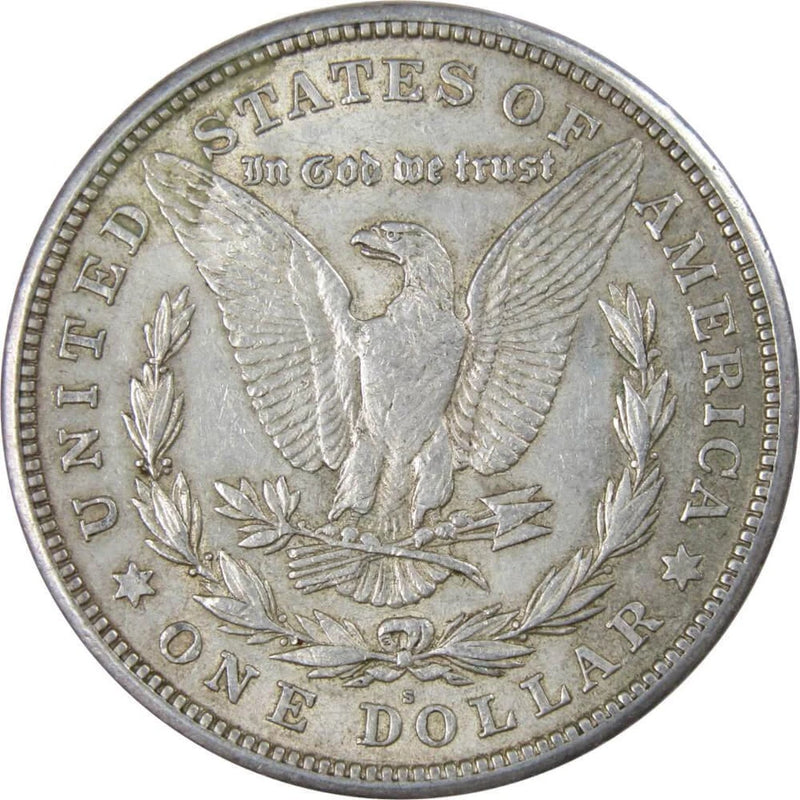 1921 S Morgan Dollar XF EF Extremely Fine 90% Silver $1 US Coin Collectible-2