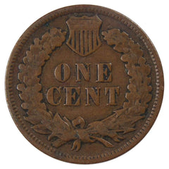 1909 Indian Head Cent G Good Bronze Penny 1c Coin Collectible-2
