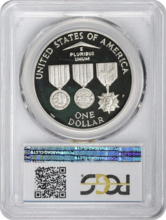 1994-P Vietnam Silver Commemorative Dollar PR69DCAM PCGS Proof 69 Deep Cameo-2