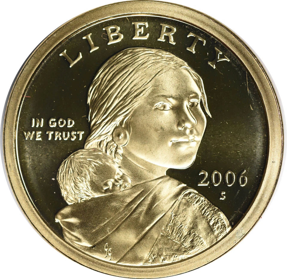 2006-S Proof Sacagawea Dollar 25-Coin Roll