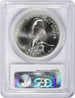 1984-P Olympic Silver Commemorative Dollar MS69 PCGS Mint State 69-2