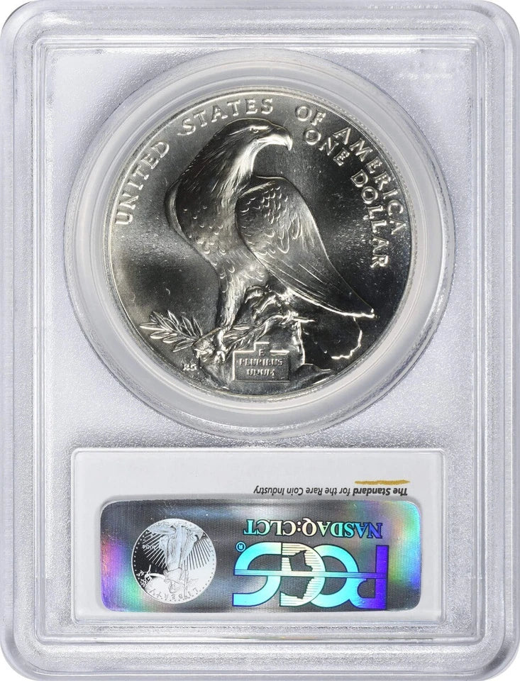 1984-P Olympic Silver Commemorative Dollar MS69 PCGS Mint State 69-2