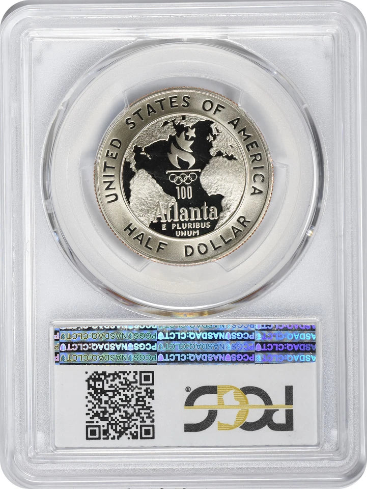 1995-S Basketball Commemorative Half PR69DCAM PCGS Proof 69 Deep Cameo-2