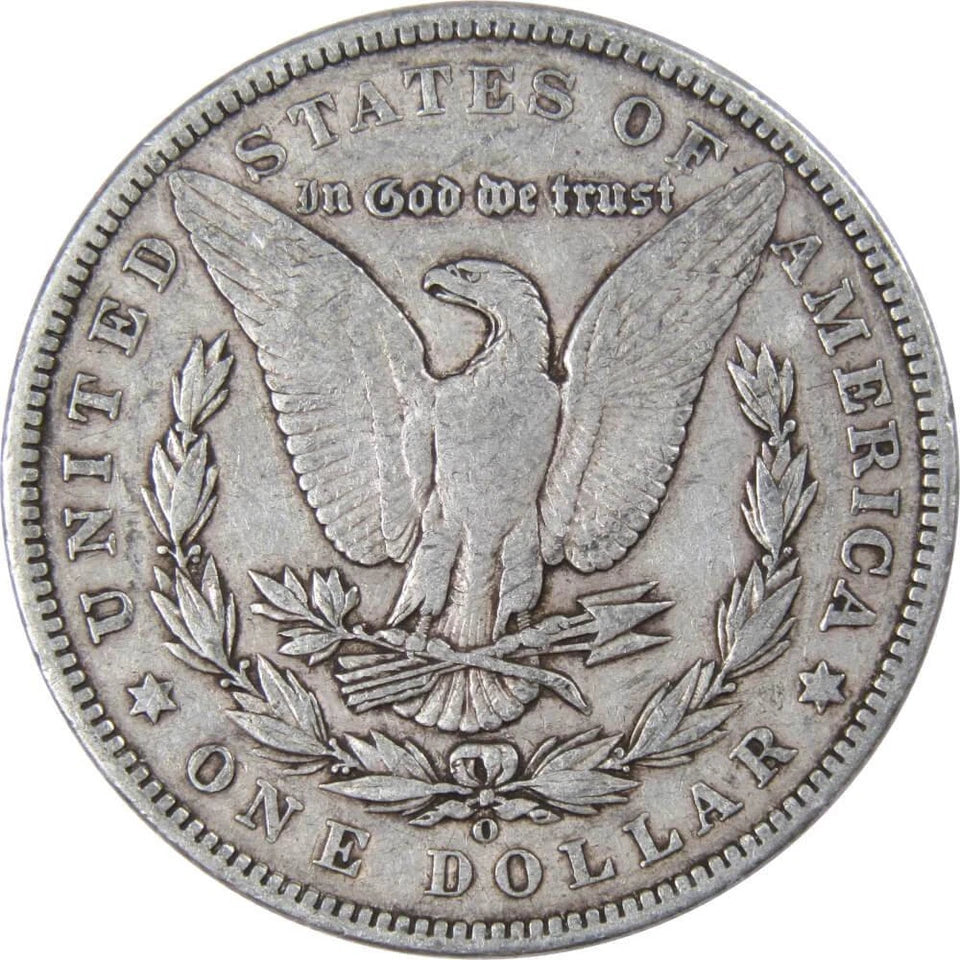 1902 O Morgan Dollar VF Very Fine 90% Silver $1 US Coin Collectible-2
