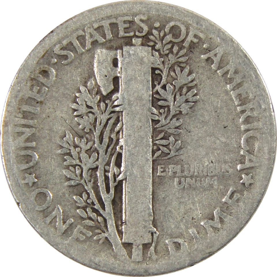 1926 Mercury Dime G Good Silver 10c Coin-2