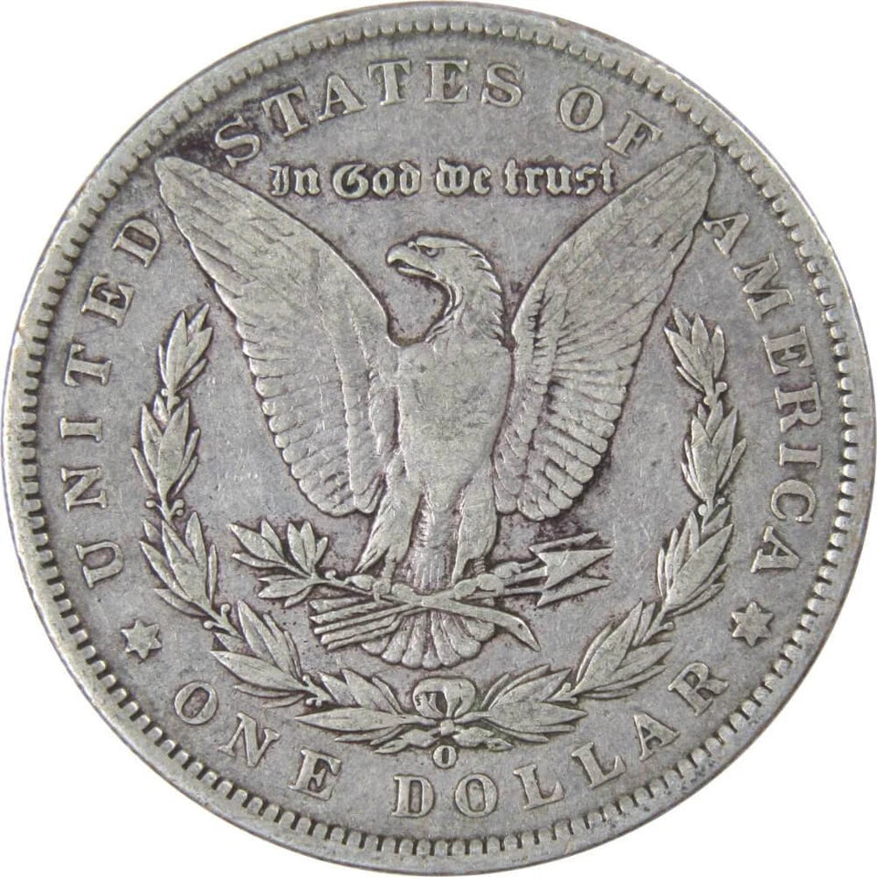 1900 O Morgan Dollar VF Very Fine 90% Silver $1 US Coin Collectible