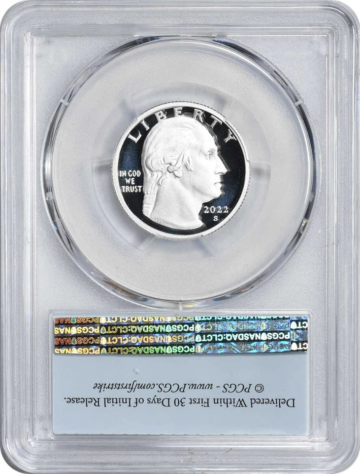 2022-S Nina Otero-Warren Ameri Women Washington Silver Quarter PR70DCAM FS PCGS