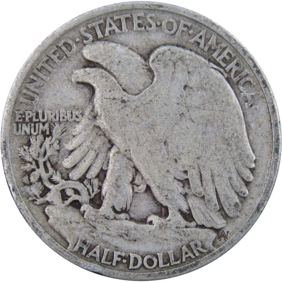 1935 Liberty Walking Half Dollar VG Very Good 90% Silver 50c US Coin Collectible-2