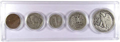 1935 Year Set 5 Coins in Circulated or Better Condition Collectible Gift Set-2