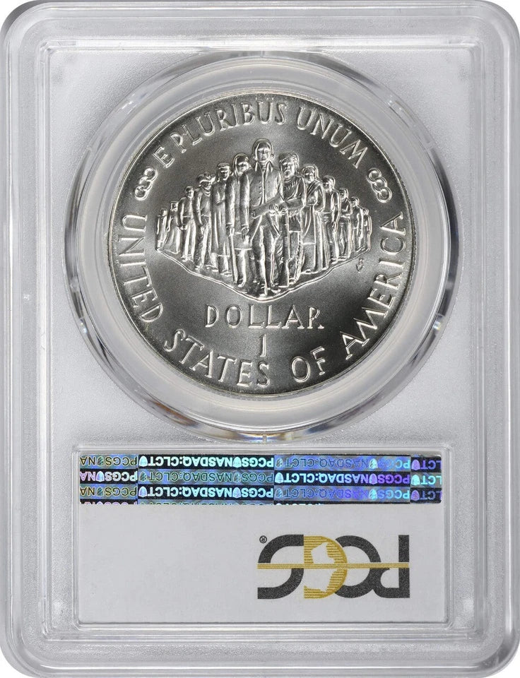 1987-P Constitution Silver Commemorative Dollar MS69 PCGS Mint State 69-2