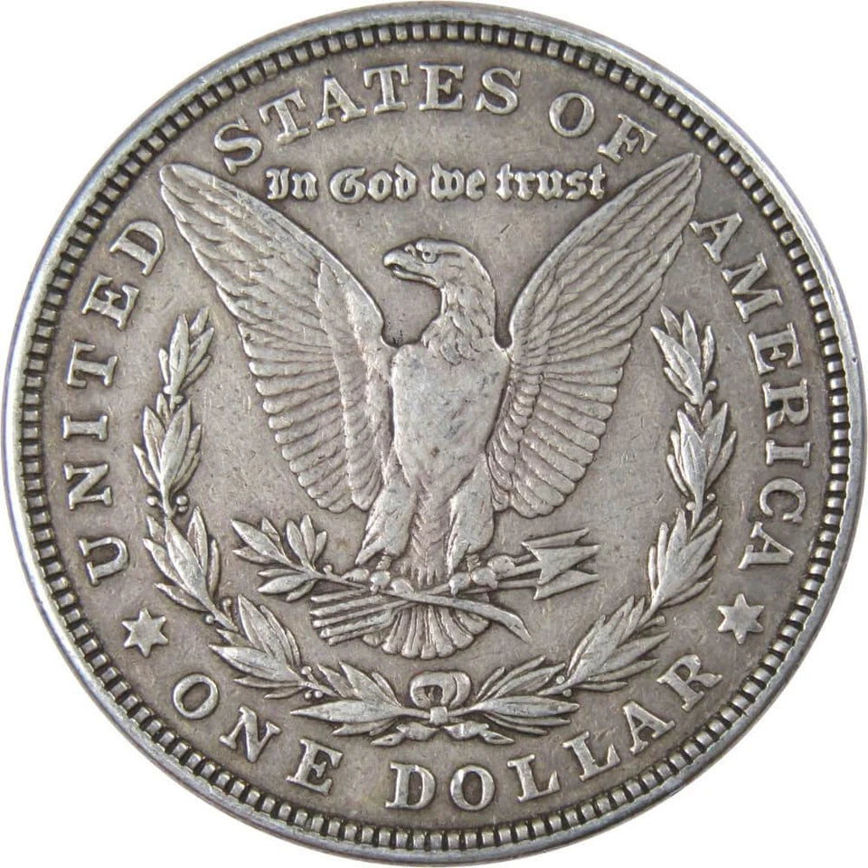 1921 Morgan Dollar VF Very Fine 90% Silver $1 US Coin Collectible