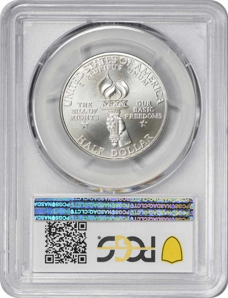 1993-W Madison Commemorative Half Dollar MS69 PCGS-2