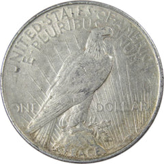 1922 Peace Dollar XF EF Extremely Fine 90% Silver $1 US Coin Collectible-2