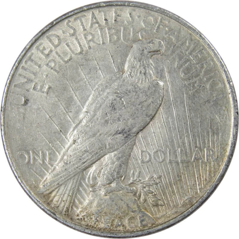 1922 Peace Dollar XF EF Extremely Fine 90% Silver $1 US Coin Collectible-2