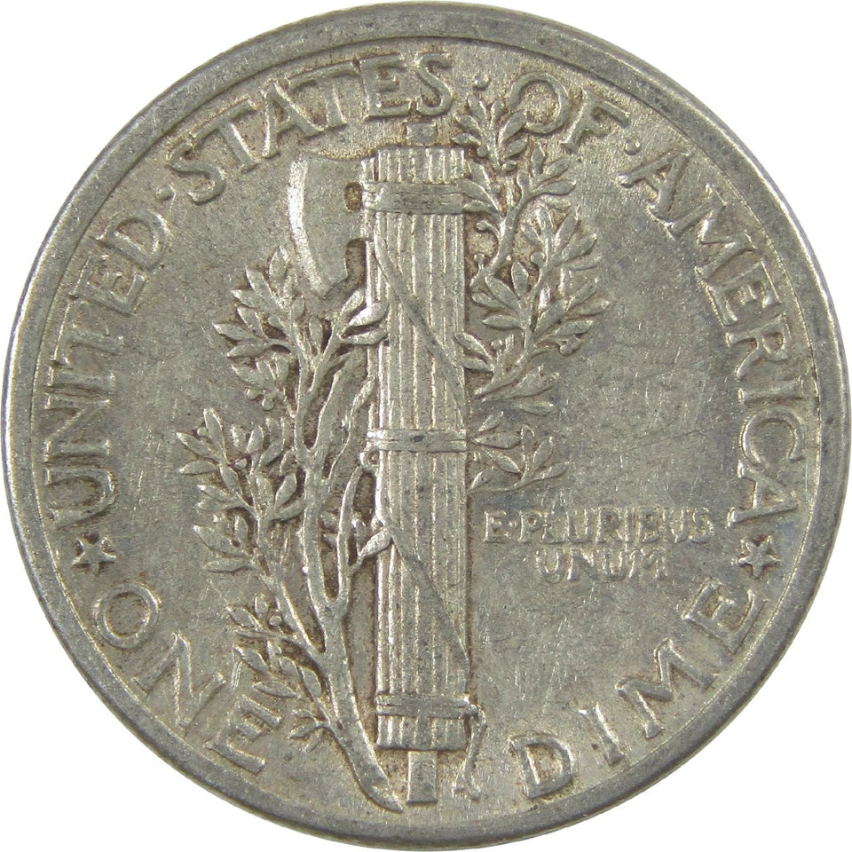 1935 Mercury Dime XF EF Extremely Fine Silver 10c Coin-2