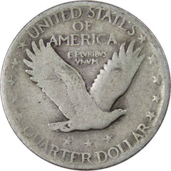 1930 S Standing Liberty Quarter G Good 90% Silver 25c US Type Coin Collectible-2