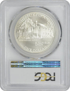 1990-W Eisenhower Ike Silver Commemorative Dollar MS70 PCGS Mint State 70-2