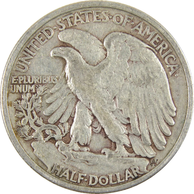 1934 Liberty Walking Half Dollar VF Very Fine Silver 50c Coin-2