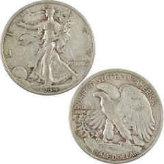 1934 Liberty Walking Half Dollar VF Very Fine Silver 50c Coin-3