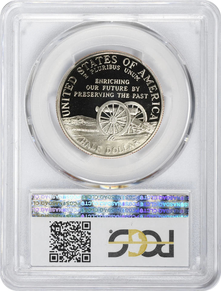 1995-S Civil War Commemorative Half PR69DCAM PCGS Proof 69 Deep Cameo-2