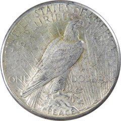 1922 S Peace Dollar AU About Uncirculated 90% Silver $1 US Coin Collectible-2