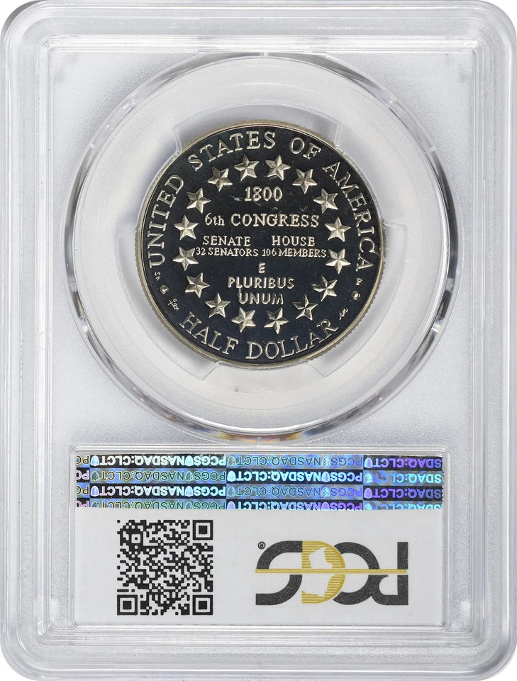 2001-P Capitol Visitor Center Commemorative Half PR69DCAM PCGS Proof 69 Deep Cam-2