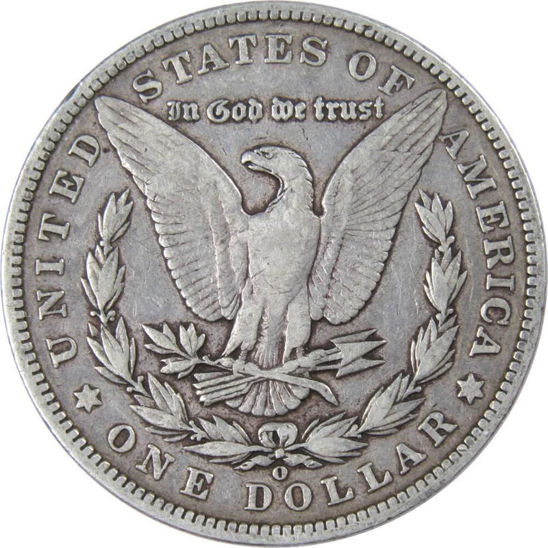 1902 O Morgan Dollar F Fine 90% Silver $1 US Coin Collectible-2