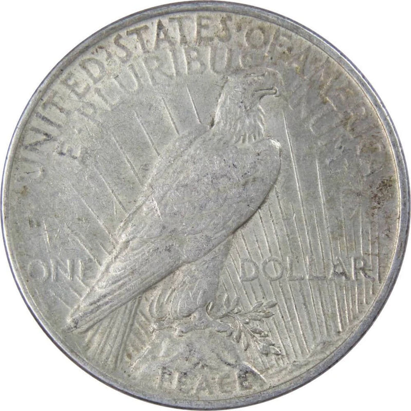 1923 Peace Dollar XF EF Extremely Fine 90% Silver $1 US Coin Collectible-2