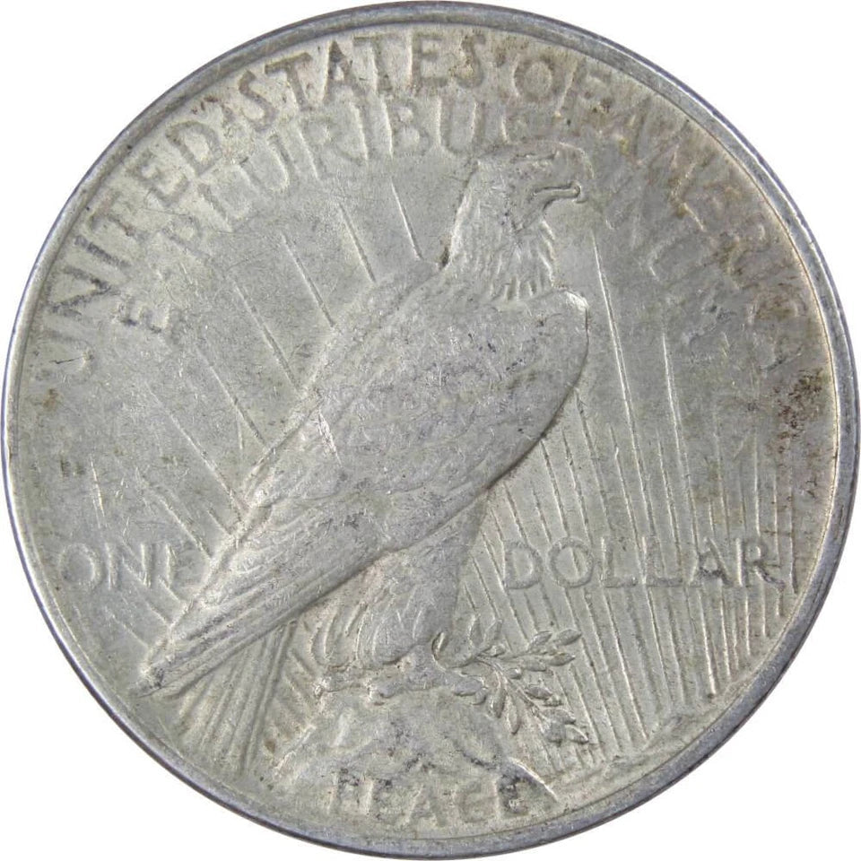 1923 Peace Dollar XF EF Extremely Fine 90% Silver $1 US Coin Collectible
