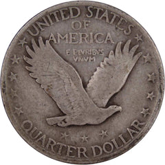 1930 Standing Liberty Quarter VG Very Good 90% Silver 25c US Type Coin-2