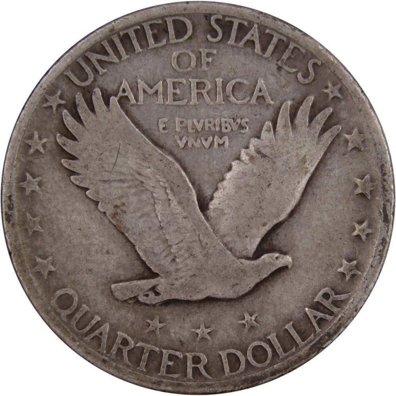 1930 Standing Liberty Quarter VG Very Good 90% Silver 25c US Type Coin-2