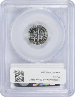 1955 Roosevelt Silver Dime PR67 PCGS-2
