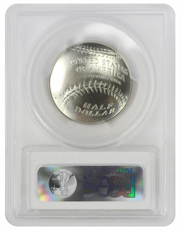 2014-D HOF Hall of Fame Baseball Commemorative Half MS69 PCGS-2