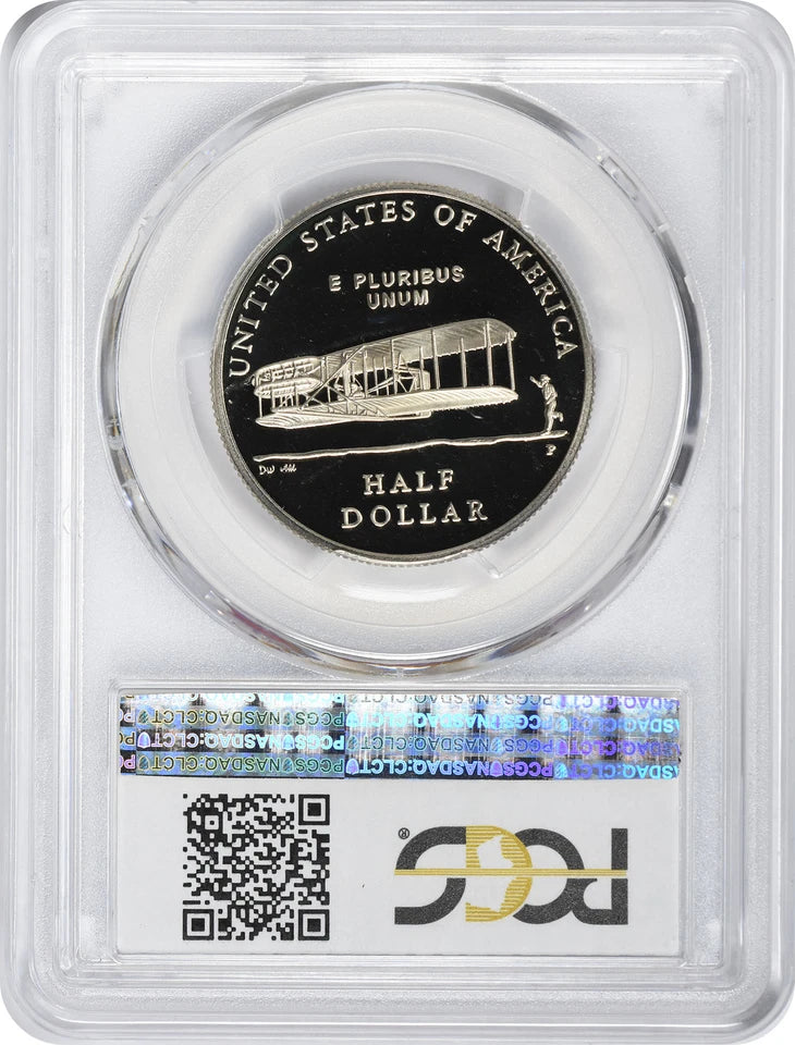 2003-P First Flight Commemorative Half PR69DCAM PCGS Proof 69 Deep Cameo-2