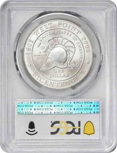 2002-W West Point Commemorative Silver Dollar MS69 PCGS-2