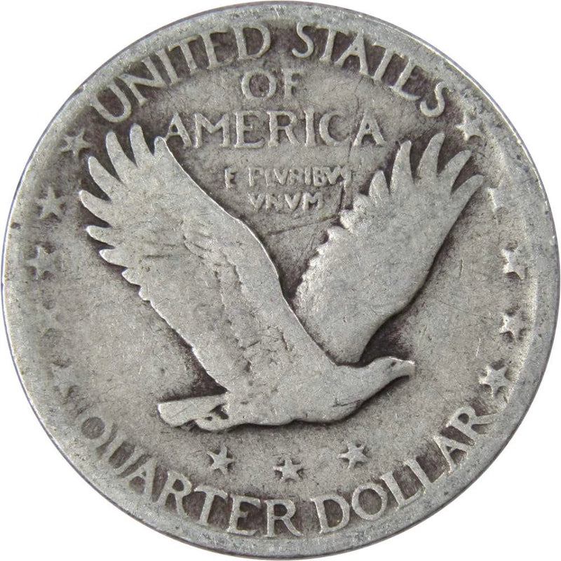 1928 Standing Liberty Quarter Circulated Silver 25c Coin Collectible-2
